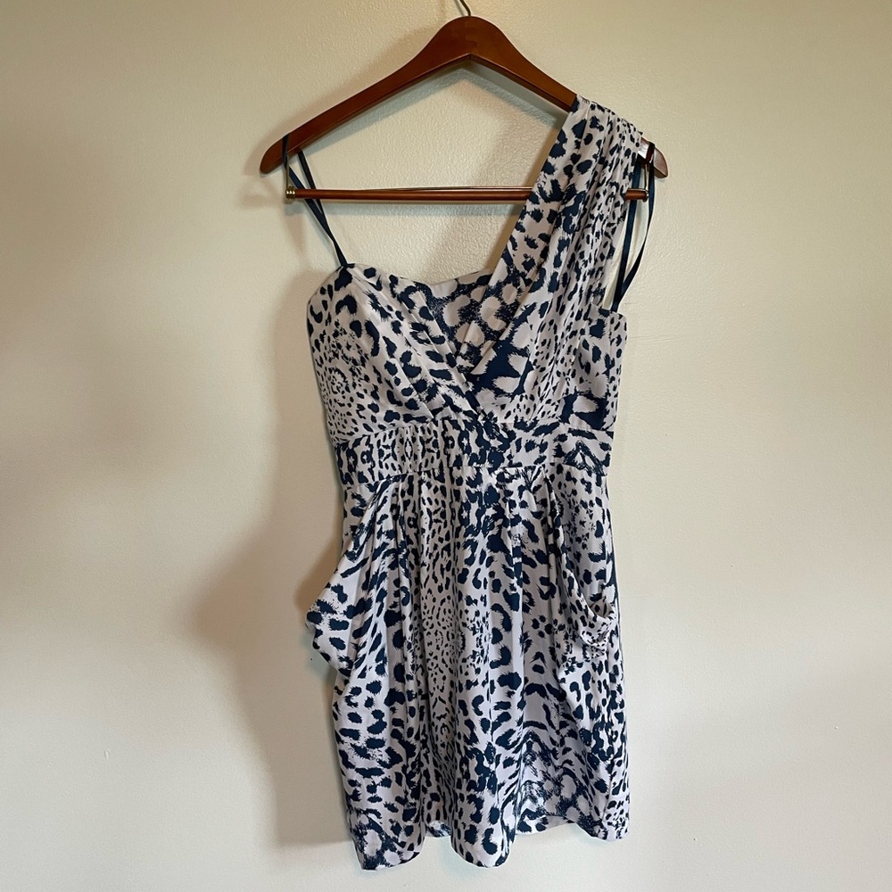 BCBG Generation one shoulder dress